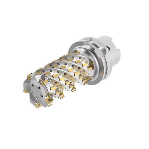 凸肩铣刀 - Harvi™ Ultra 8X - Kennametal/肯纳金属公司 - 齿刀 / 粗加工 / 精加工