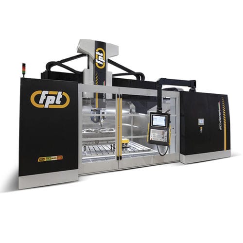 移动门架数控铣床 - SCUDERIA - FPT INDUSTRIE - 5轴 / 立式 / 用于模具工业