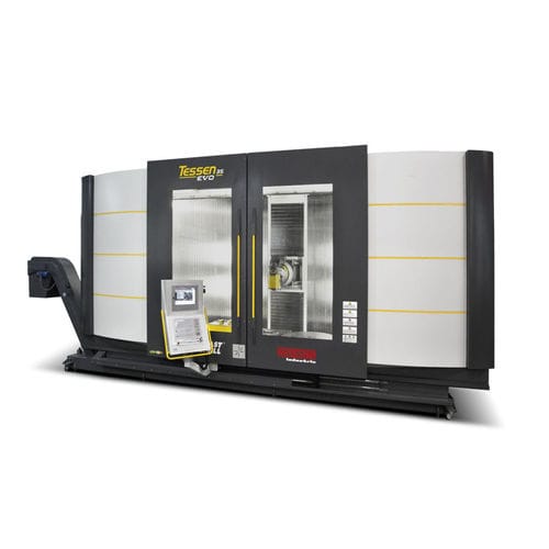 卧式数控铣床 - TESSEN EVO - FPT INDUSTRIE - 5轴 / 立柱移动式 / 移动台式