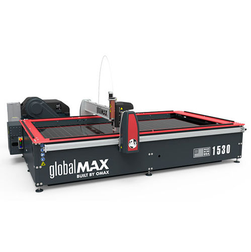 加砂水刀切割机 - GLOBALMAX 1530 - OMAX/傲马 - 用于金属 / 用于塑料 / 用于合成材料