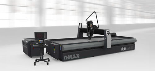 加砂水刀切割机 - OPTIMAX 80X series - OMAX - 用于金属 / 用于塑料 / 用于合成材料