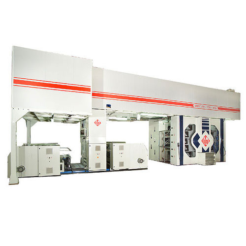 中央滚筒式柔性版印刷机 - Mercury 10 series - bfm S.r.l., Costruzione Macchine per Materie Plastiche - 10色 / 用于塑料膜 / 用于纸张