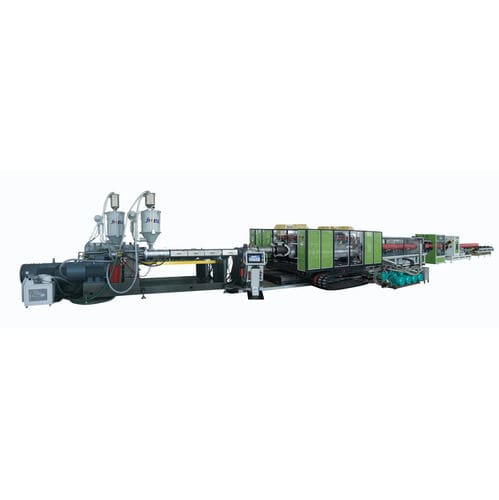 波纹管生产线 - Jwell Extrusion Machinery Co., Ltd., Shanghai - 排水管道 / 排污管道 / 用于 PVC 管