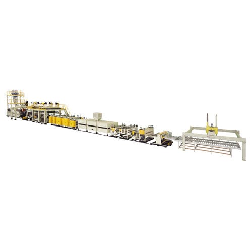 板材管道挤出生产线 - JWS1 series - Jwell Extrusion Machinery Co., Ltd., Shanghai - 涂覆 / 用于PE / 钢塑复合材料
