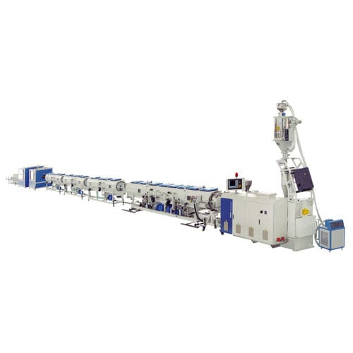 多层管道挤出生产线 - JWGXPE series - Jwell Extrusion Machinery Co., Ltd., Shanghai - 水冷式 / 单层 / 带触摸屏