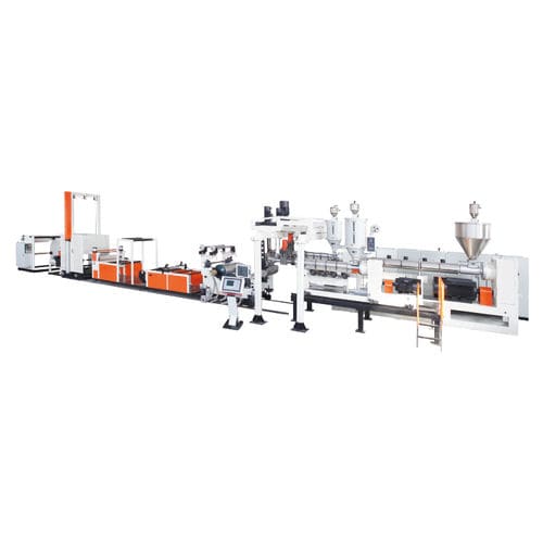 多层管道挤出生产线 - JWS1 series - Jwell Extrusion Machinery Co., Ltd., Shanghai - 片材 / 用于PP / 用于PS