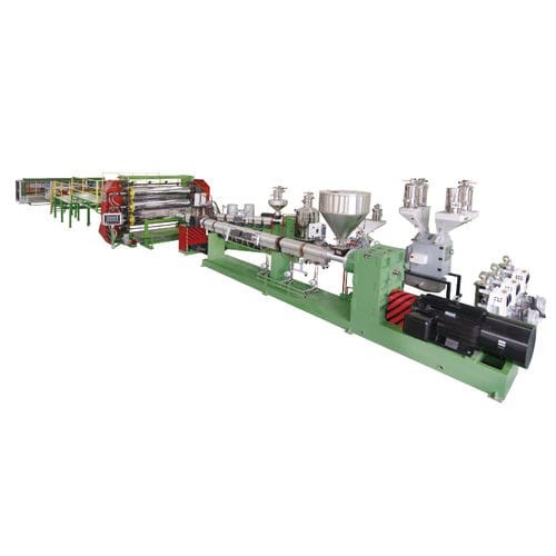 单层管道挤出生产线 - JW1 series - Jwell Extrusion Machinery Co., Ltd., Shanghai - 高流量 / PLC控制 / 风冷