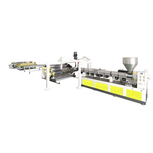 片材管道挤出生产线 - JW-1 series - Jwell Extrusion Machinery Co., Ltd., Shanghai - 用于电脑 / 波纹板
