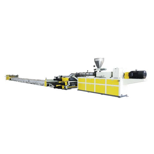 多层管道挤出生产线 - SJZ80/156 - Jwell Extrusion Machinery Co., Ltd., Shanghai - 锥形双螺杆 / 片材 / 用于PVC