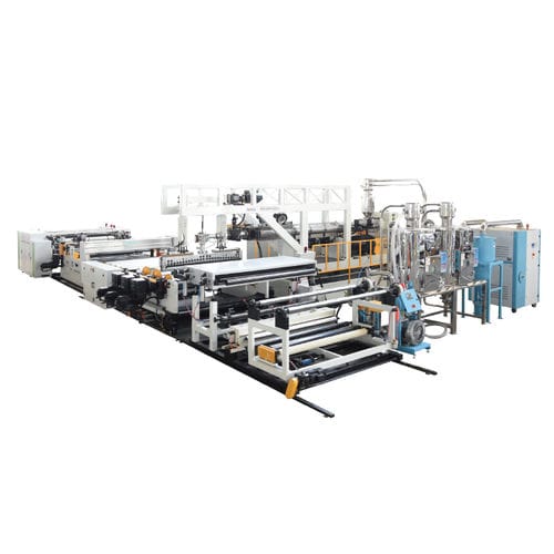 平挤薄膜管道挤出生产线 - JWS series - Jwell Extrusion Machinery Co., Ltd., Shanghai - 用于TPU / 用于防水膜
