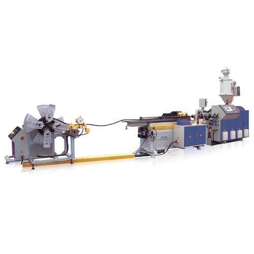 单层管道挤出生产线 - JWDBW series - Jwell Extrusion Machinery Co., Ltd., Shanghai - 带触摸屏 / PLC控制 / 管道