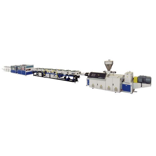 多层管道挤出生产线 - JWG-PVC series - Jwell Extrusion Machinery Co., Ltd., Shanghai - 双螺杆 / 带触摸屏 / PLC控制