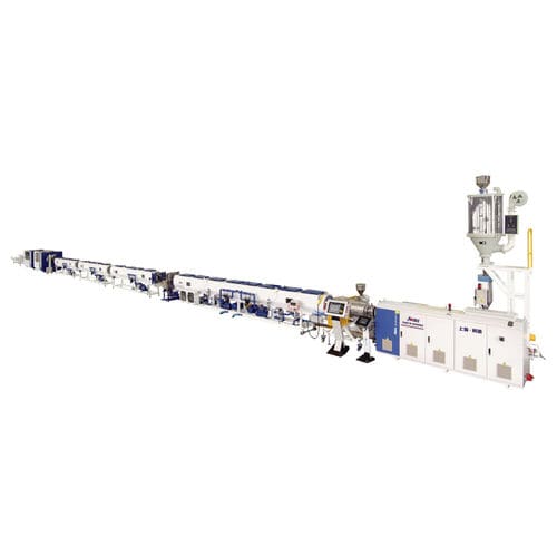 HDPE管生产线 - JWGXPE series - Jwell Extrusion Machinery Co., Ltd., Shanghai - 自动 / 高速 / PLC控制