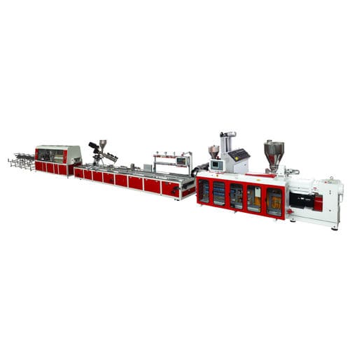 双螺杆管道挤出生产线 - SJ series - Jwell Extrusion Machinery Co., Ltd., Shanghai - 锥形双螺杆 / 型材 / 用于PVC