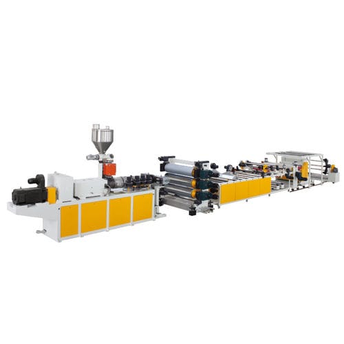 单层管道挤出生产线 - SJZ series - Jwell Extrusion Machinery Co., Ltd., Shanghai - 片材 / 用于PVC / 医疗包装