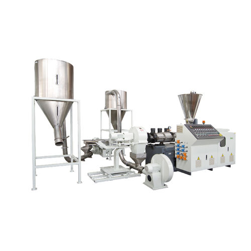 双螺杆管道挤出生产线 - SJZ series - Jwell Extrusion Machinery Co., Ltd., Shanghai - 带触摸屏 / PLC控制 / 紧凑型