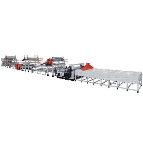 单层管道挤出生产线 - JWTZ-2000 - Jwell Extrusion Machinery Co., Ltd., Shanghai - 片材 / 用于PVC