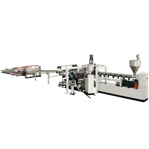 多层管道挤出生产线 - JW1 series - Jwell Extrusion Machinery Co., Ltd., Shanghai - 塑料板材 / 用于ABS / 用于TPU