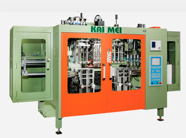 挤出吹塑机 - PBSS-x05 series - Kai Mei Plastic Machinery Co., Ltd. - 瓶子 / 化妆品产业 / 完全电动式
