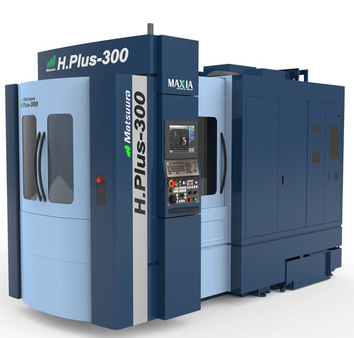 3轴CNC加工中心 - H.Plus-300 - MATSUURA - 卧式 / 60工具 / 120工具
