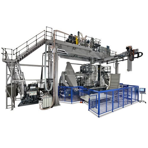 挤出吹塑机 - KBS-Series - Kautex Maschinenbau GmbH - 用于大型零件 / 双工作站 / 高产