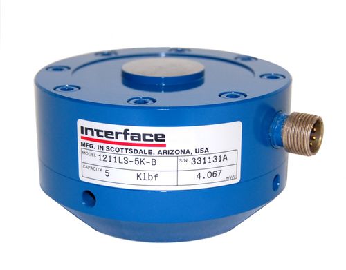 压缩型负荷传感器 - 5 - 1 800 kN | 1201  - Interface, Inc. - 按钮型 / 应变式 / 精准