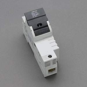 圆柱形保险丝座 - 31120 - Wöhner - DIN导轨 / UL / IEC