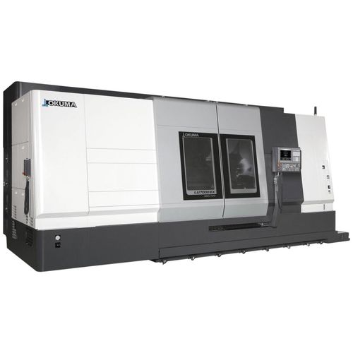 CNC数控车床 - LU7000 EX - OKUMA - 卧式 / 双轴 / 用于大型物品