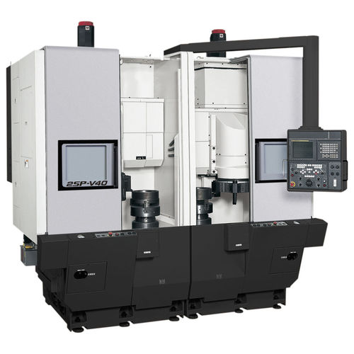 CNC数控车床 - 2SP-V40 - OKUMA - 立式 / 4轴 / 立柱
