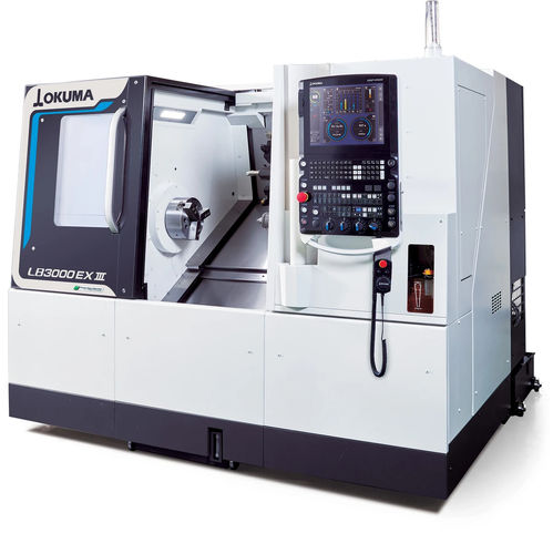 CNC数控车床 - LB3000 EX III - OKUMA - 卧式 / 双轴 / 刚性