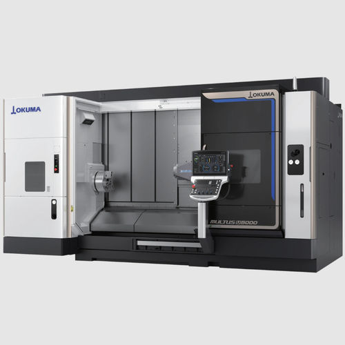 数控车削铣削中心 - MULTUS U5000 - OKUMA - 卧式 / 3轴 / 立柱移动式