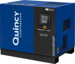旋片真空泵 - QSV series - Quincy Compressor - 润滑 / 单级 / 重型应用