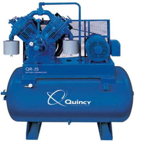 活塞压缩机 - QR-25 series - Quincy Compressor - 空气 / 电动式 / 固定式