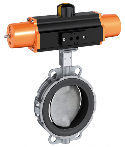 蝶阀 - Z 611-K - EBRO ARMATUREN Gebr. Bröer GmbH - 气动操控式 / 用于饮料 / 晶片