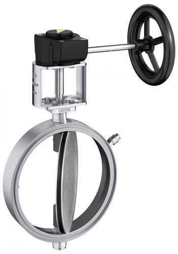 蝶阀 - Q 011 - EBRO ARMATUREN Gebr. Bröer GmbH - 飞轮 / 控制 / 隔离