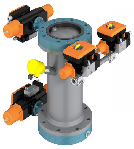 蝶阀 - EBRO-Cycle Lock - EBRO ARMATUREN Gebr. Bröer GmbH - 气动操控式 / 排干 / 计量