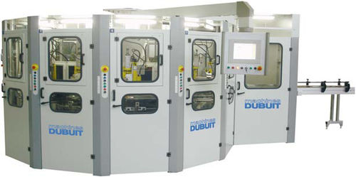 伺服控制式丝印机 - max. 4 000 p/h | 982/12-G - MACHINES DUBUIT S.A.S.  - 9 色 / 塑料瓶