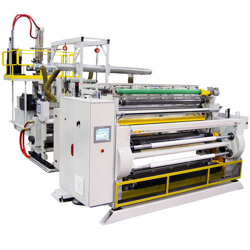 单层管道挤出生产线 - PVC Cling Film Line - Macro Engineering & Technology Inc. - 平挤薄膜 / 用于PVC / 用于食品膜