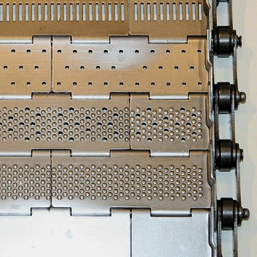 铰链式输送带 - No. 7701 - MTF Technik Hardy Schürfeld GmbH & Co. KG  - 板式 / 钢 / 钢铁行业