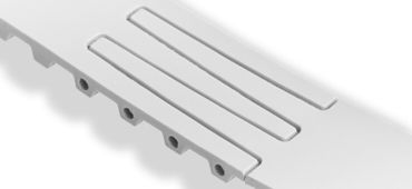 塑料输送带 - PinLock junction BRECO® - BINDER MAGNETIC - 工业
