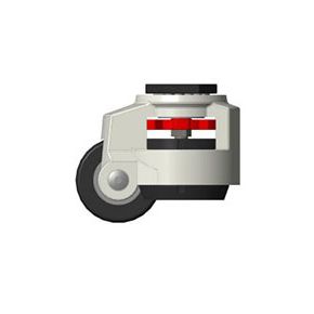 固定式脚轮 - FX series - CEF POLYMERES - 平台车 / 滚珠轴承 / 固定