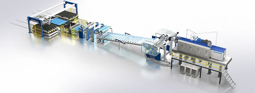 板材管道挤出生产线 - Breyer GmbH Maschinenfabrik/布莱尔 - 用于PMMA / 用于电脑 / 用于净片玻璃