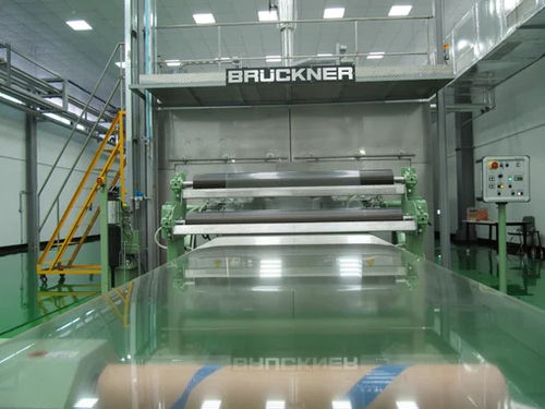 多层管道挤出生产线 - PETG - Brückner Maschinenbau - 平挤薄膜 / 用于PVC / 用于PP