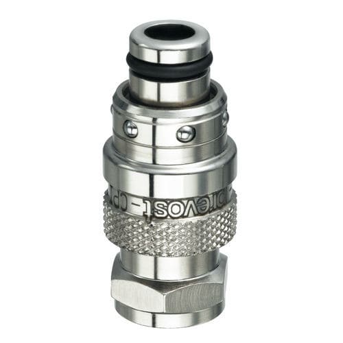 气动接头 - CPI 086101 - Prevost - 螺纹 / 推入式 / 镀镍黄铜