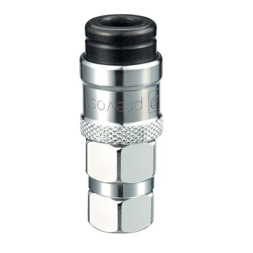 气动接头 - BAC 071101 - Prevost/佩釜 - 螺纹 / 快速 / 镀铬黄铜