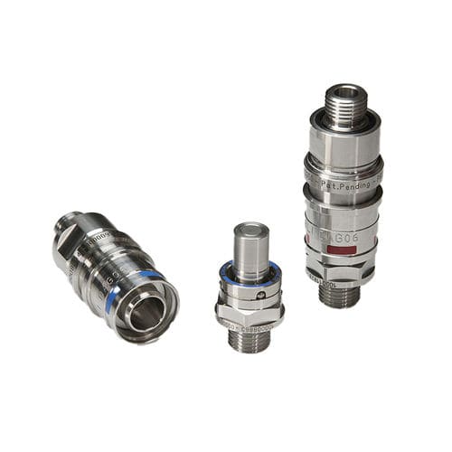 自动闭锁式接头 - DAG - Stäubli Fluid Connectors/史陶比尔 - 用于冷却液体 / 快速 / 不锈钢