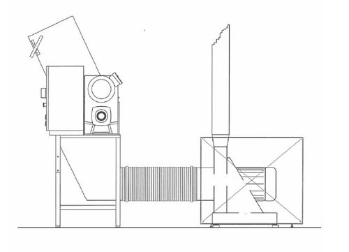 塑料粉碎机 - C.K. Teknik A S - 废料 / 刀式 / 卧式