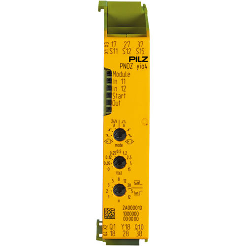 I/O拉伸模块 - PNOZ yio4 2DI 3NO t - PILZ/皮尔兹 - 用于安全继电器 / 模块化