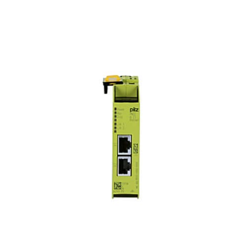 ProfiNet通信模块 - PNOZ m ES - PILZ/皮尔兹 - 接地总线 / RJ45 / 双端口