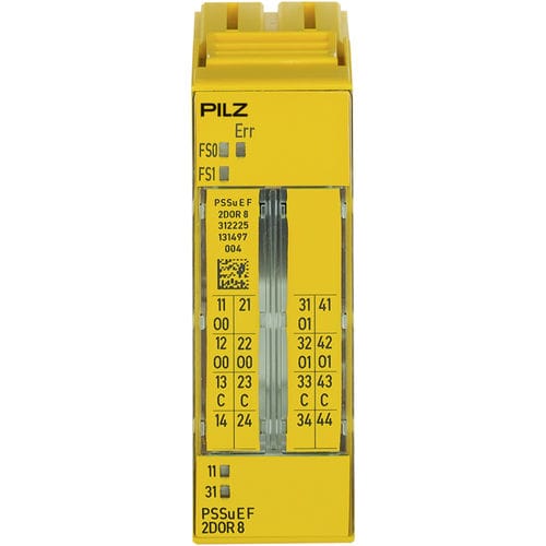 数字I/O模块 - PSSu E F 2DOR 8 - PILZ/皮尔兹 - 2-O / 安全 / 继电器